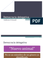 Democracia Delegativa O' Donnell