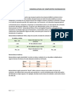 Nomenclatura Inorganicos