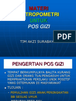 Antropometri Untuk Pos Gizi DKK