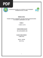 Women's Right To Property and The Changes Made by Hindu Succession (Amendment) Act, 2005