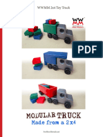 WWMM 2x4 Toy Truck