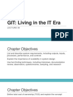 GIT: Living in The IT Era: Lect Ure 05