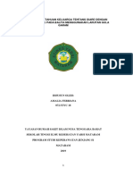 HUBUNGAN PENGETAHUAN KELUARGA TENTANG DIARE DENGAN PENANGANAN DIARE PADA BALITA MENGGUNAKAN LARUTAN GULA GARAM.docx