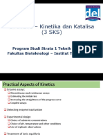 BPS3201 - Kinetika Dan Katalisa (3 SKS)