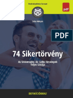 74 Sikertörvény