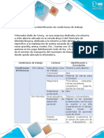 Anexo Matriz Para La Identificación de Condiciones de Trabajo