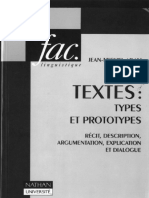 (Linguistique) Jean-Michel Adam - Les textes_ types et prototypes. Récit, description, argumentation, explication et dialogue-Nathan (1992).pdf