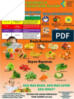 Promosi Kesehatan Poster Buah Dan Sayur