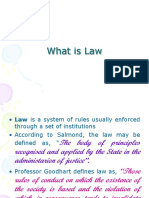 Part II What Is Law