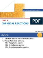 Unit 3 Chemical Reactions