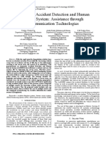 Automatic Accident Detection and Human Rescue System: Assistance Through Communication Technologies