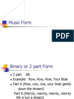Music Form