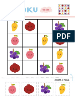 Cuaderno 1 SUDOKUS 4X4 Recorta y Pega PDF