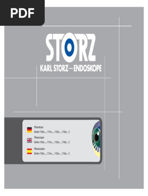 Storz Fiberscope Manual De Usuario Pdf