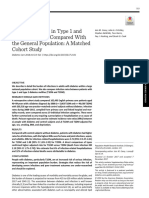 Risk of Infection in Type 1 and Type 2 Diabetes Compared With The General Population: A Matched Cohort Study