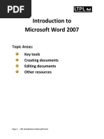 Microsoft Word 2008 User Guide | PDF | Microsoft Word | Hyperlink