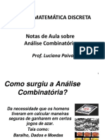 Análise Combinatória