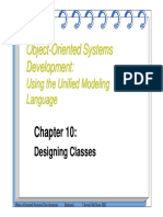 Object-Oriented Systems Development