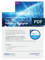 Blue Prism Certification - Solution Designer - 0