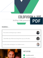 CFsummit CFML Vuejs