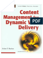 Content Management Systems for dynamic web delivery