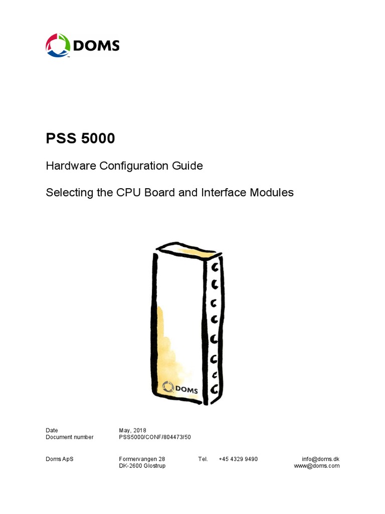 PSS5000-CONF HW Configuration Guide 80447350 | PDF | Interface ...