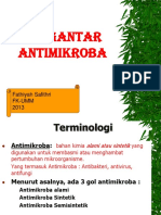 (2013) FAR 2 Pengantar Antimikroba Dr. Fifi