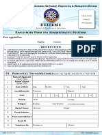 Admin Form 2019 Updated