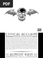 Download Digital Booklet - Avenged Sevenfold by James Gordon SN43240047 doc pdf