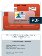 Papr Reduction Algorithm Mimo Ofdm