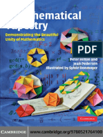 A Mathematical Tapestry Demonstrating The Beautiful Unity of Mathematics - Hilton, Pedersen, and Donmoyer PDF