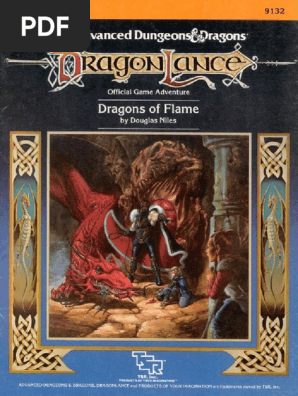 Tsr9132 Dl2 Dragonlance Dragons Of Flame Pdf Dragonlance Dungeons Dragons