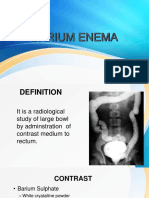 Barium Enema