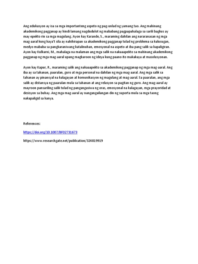 RRL Reyna | PDF