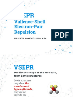 Vsepr: Vallence-Shell Electron-Pair Repulsion