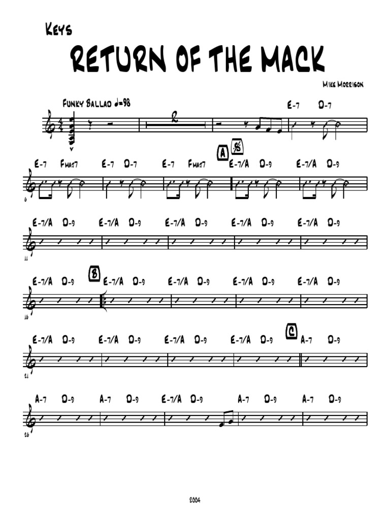 Return of The Mack Keys PDF