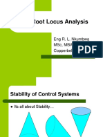 The Root Locus Analysis: Eng R. L. Nkumbwa MSC, Mba, Beng, Reng. Copperbelt University