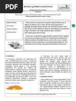 Artigo ensino médio sobre FERROCENO
