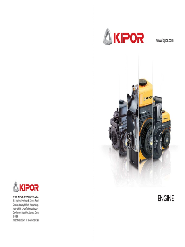 Kipor Engine Series Overview | PDF | Diesel Engine | Engines