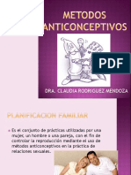 Métodos Anticonceptivos