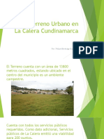 Terreno Urbano La Calera