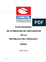 Plan de Atribucion 2019 Conatel