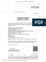 Certificado de Territorialidad SR (A) - Gustavo Andres Amaris Jaimes