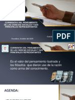 Corrientes Del Pensamiento Filosófico