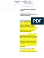 Medidas autosatisfactivas: una respuesta jurisdiccional urgente