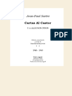Sartre, Jean Paul - Cartas Al Castor PDF