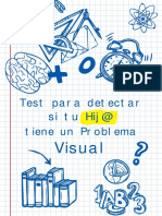 test para detectar si tu hijo tiene problema visual