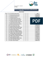 Lista de Asistencia