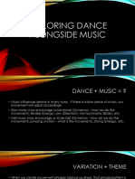 PP Accommodation - Grade 7 Dance - Exploring Dance and Music