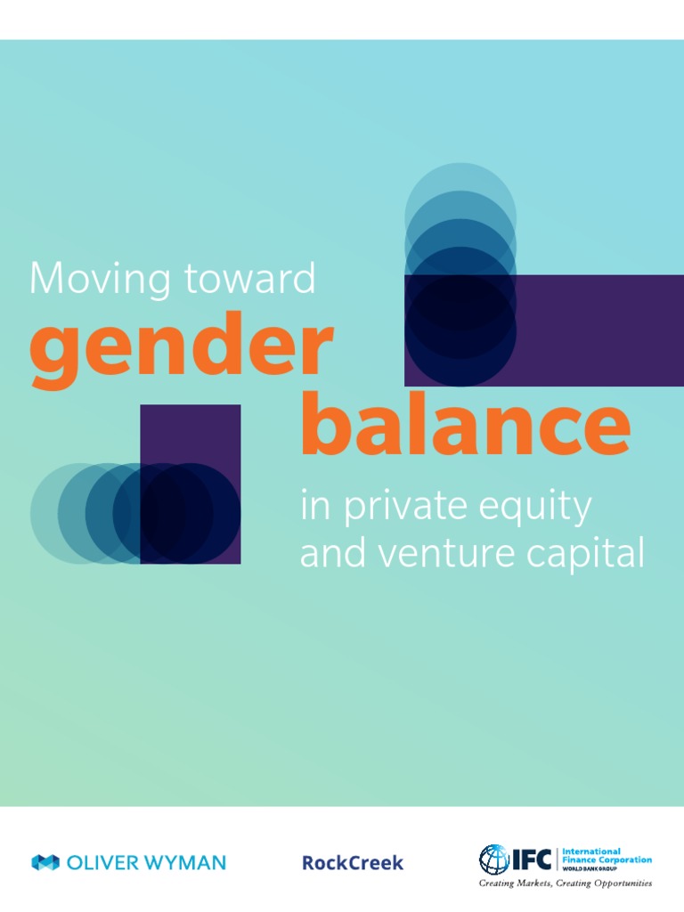 IFC Moving Toward Gender Balance PDF PDF Venture Capital